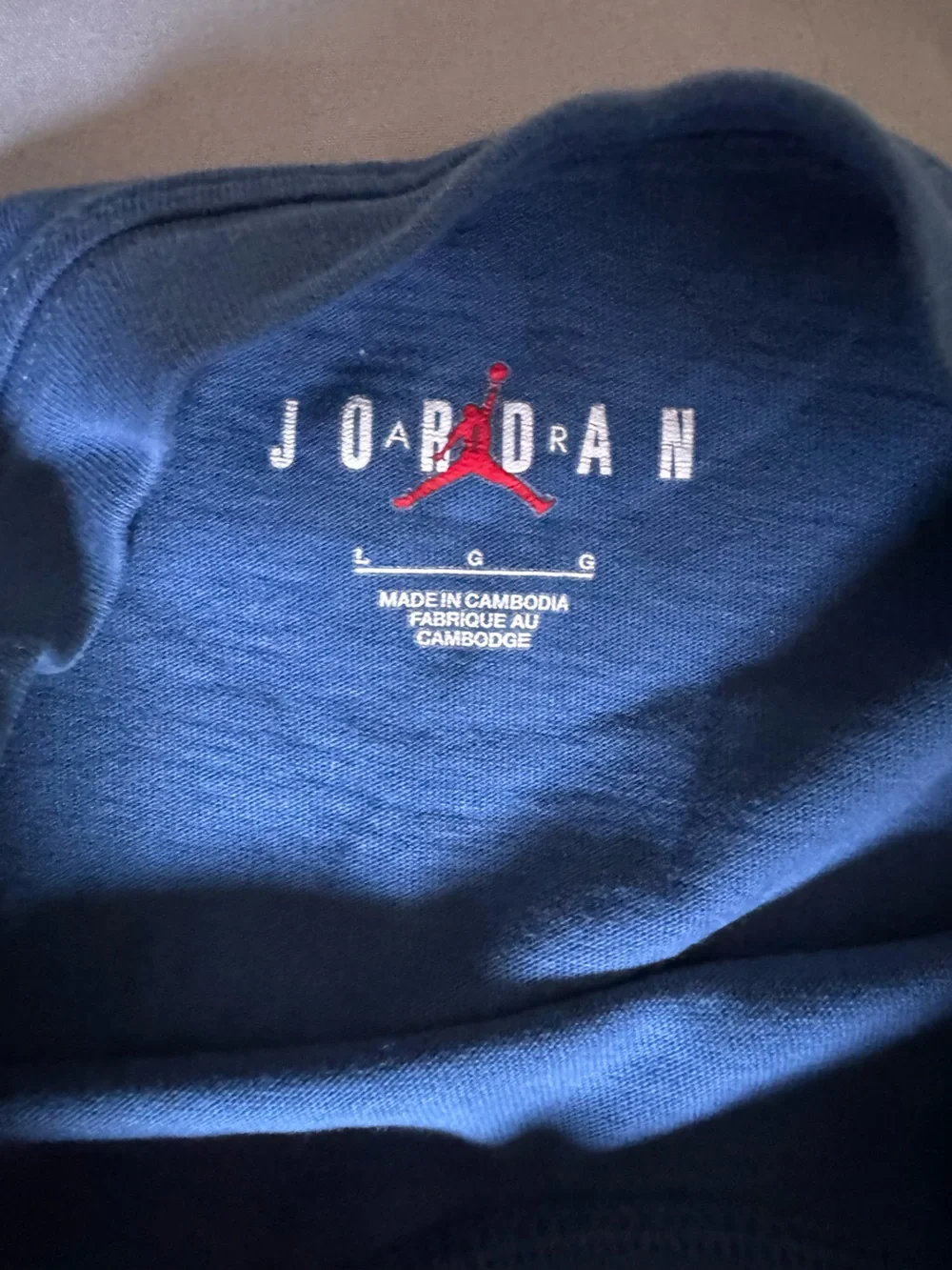 Jordan Blue Crewneck T-Shirt